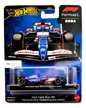 D_NQ_NP_732779-MLM96519878547_102025-O 2024 Hot Wheels Premium Formula 1 F1 Visa Cash App RB