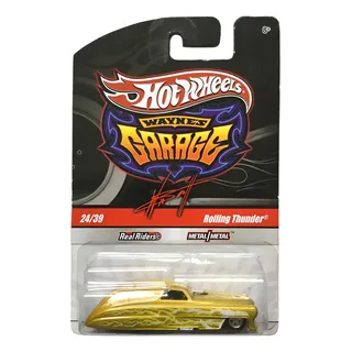 (Pre-venta) Hot Wheels Wayne's Garage Rolling Thunder RealRiders