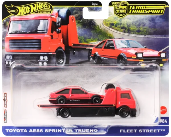Hot Wheels Premium Team Transport Toyota AE86 Sprinter