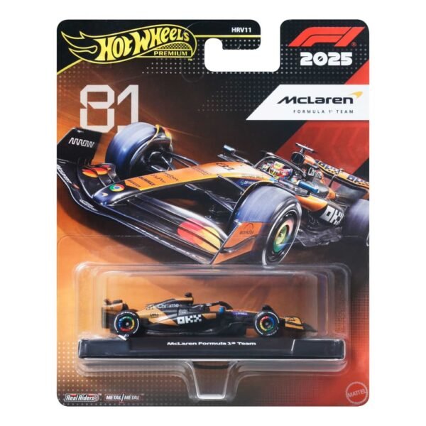 (Pre-venta) Hot Wheels Premium Mclaren Formula 1 F1 #81
