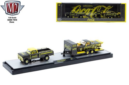M2 Machines 1:64 Auto-Haulers 1969 Ford F-100 Ranger 4X4 & 1995 Ford Ranger XLT CHASE
