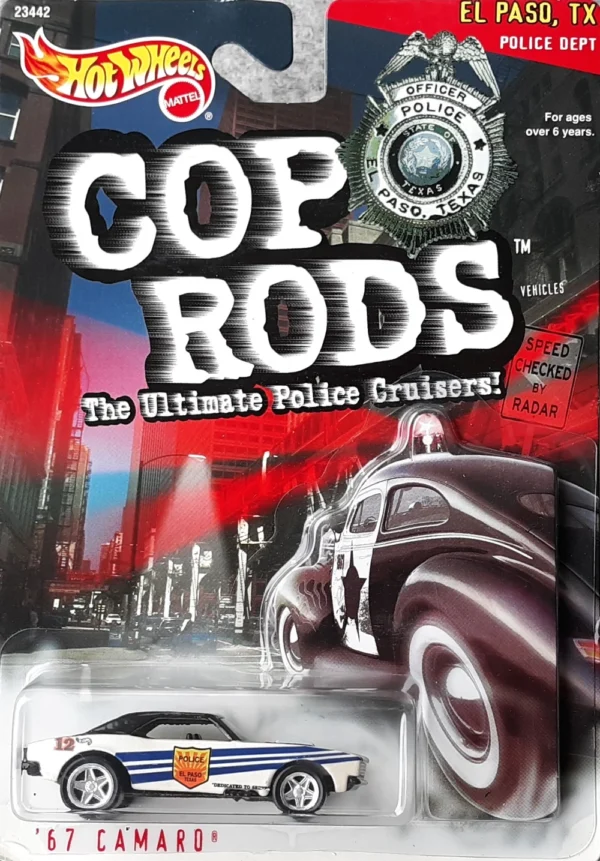 (Pre-venta) Hot Wheels Cop Rods ’67 Camaro