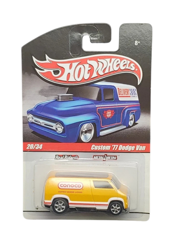 Hot Wheels Custom '77 Dodge Van CONOCO