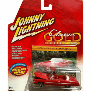 johnny-lightning-classic-gold-1973-cadillac-eldorado-die-cast-car-39 (Pre-venta) Johnny Lightning Classic Gold 1973 Cadillac El Dorado
