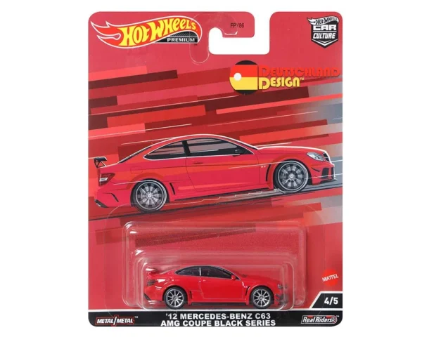 Hot Wheels Mercedes C63 Amg Coupe Black Series