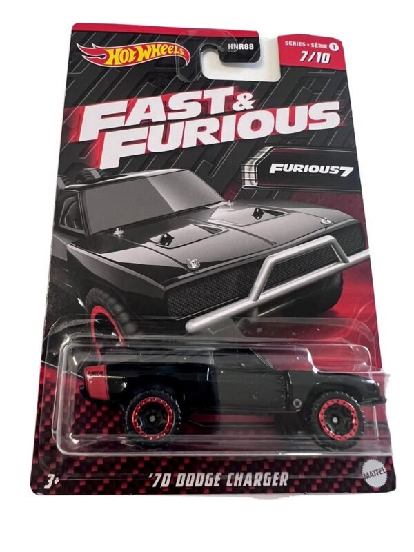 HOT WHEELS FAST & FURIOUS '70 DODGE CHARGER