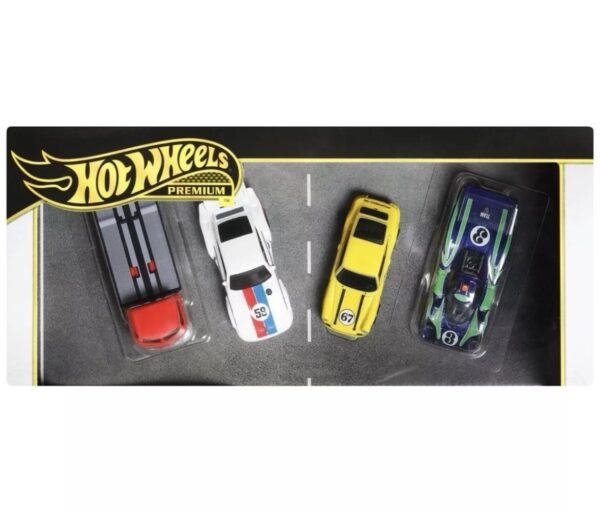 Hot Wheels Premium Box Set Porsche Racing 4 Pack