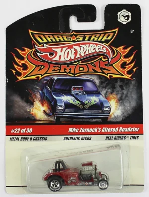 Hot Wheels Drag Strip Demons MIKE ZARNOCK'S ALTERED ROADSTER