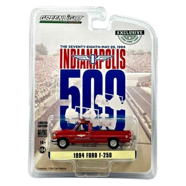(Pre-venta) Greenlight | 1994 Ford F-250 78th Annual Indianapolis 500 Mile Race Official Truck