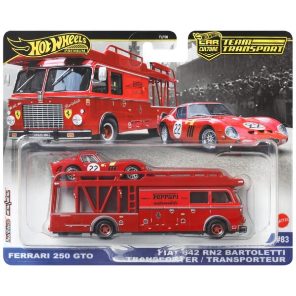 (Pre-venta) Hot Wheels FERRARI 250 GTO Team Transport 2025