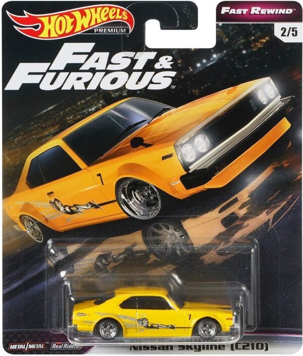 (Pre-venta) Hot Wheels Fast & Furious Fast Rewind Nissan Skyline