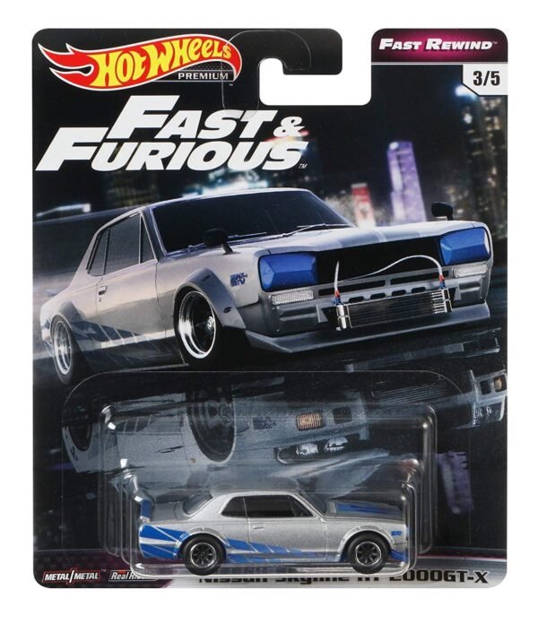 (Pre-venta) Hot Wheels Fast & Furious Nissan Skyline HT 2000GTX