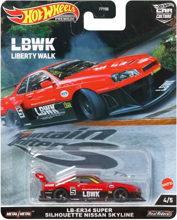 Hot Wheels LB-ER34 Super Silhouette Nissan Skyline
