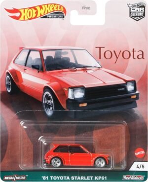 Hot Wheels Toyota Starlet KP61 1981