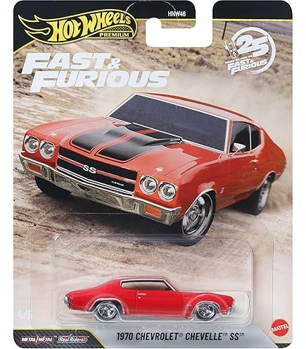 (Pre-venta) Hot Wheels Fast And Furious 70 Chevelle SS