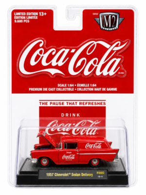 M2 Machines Coca-Cola 1957 Chevrolet Sedan Delivery