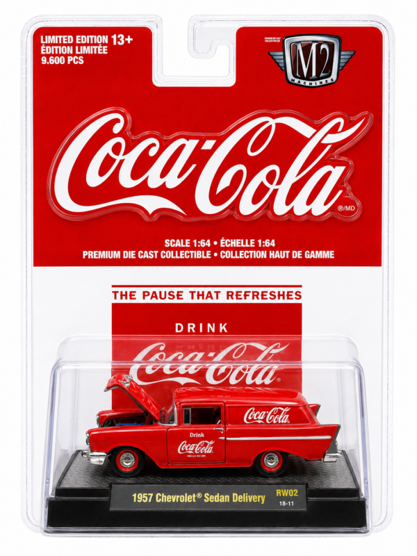 M2 Machines Coca-Cola 1957 Chevrolet Sedan Delivery