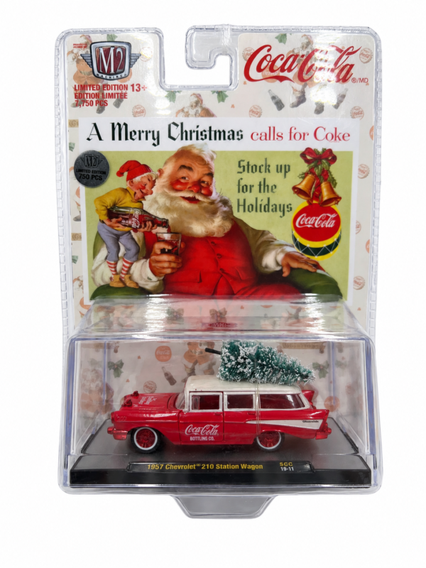 M2 Machines Coca Cola 1957 Chevrolet 210 Station Wagon Chase