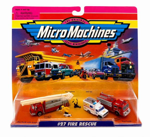 (Pre-venta) Micro Machines #27 Fire Rescue Collection 1998