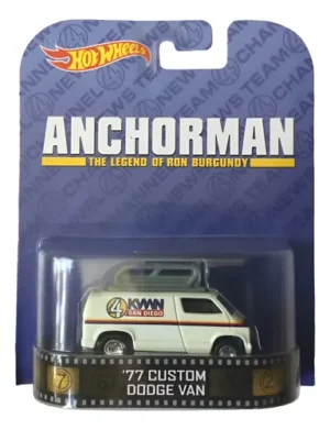 (Pre-venta) Hot Wheels Retro Anchorman 77 Custom Dodge Van