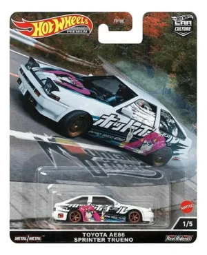 Hot Wheels Mountain Drifters Toyota Ae86 Sprinter Trueno