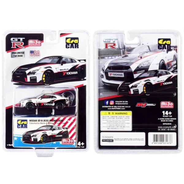 (Pre-venta) 2020 Nissan GT-R (R35) Nismo Yokohama Black & White