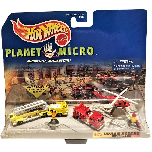 Micro Urban Rescue Hot Wheels