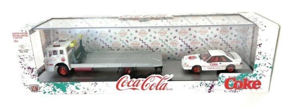 M2 Machines 1990 Ford C-8000 & 1990 Mustang GT "Coke" Chase