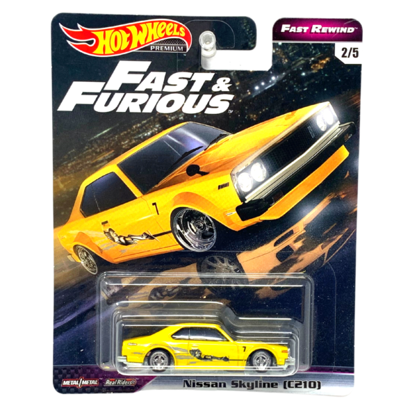 Hot Wheels Fast and Furious NISSAN SKYLINE C210