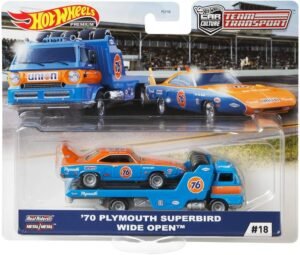 (Pre-venta)  Hot Wheels Car Culture Team Transport '70 Plymouth Superbird Wide Open