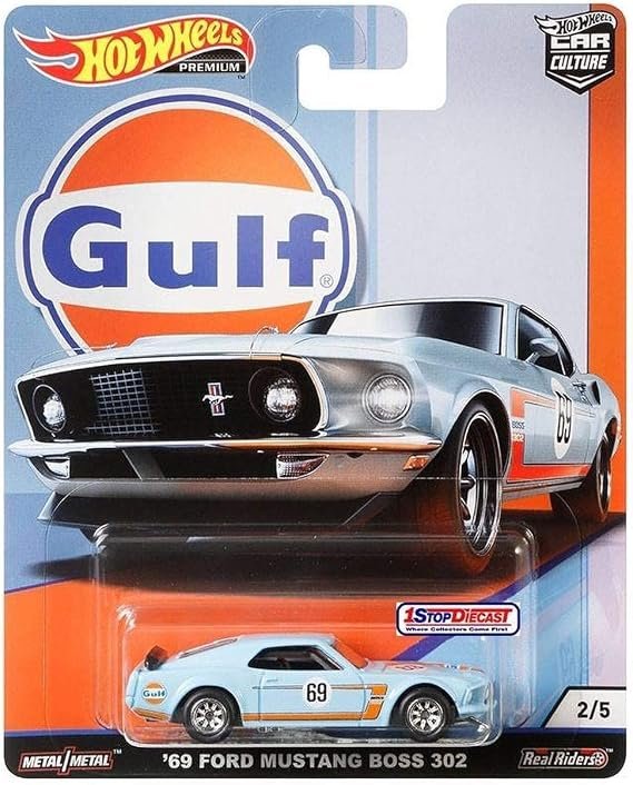 (Pre-venta) Hot Wheels 69 Ford Mustang Boss 302 Gulf