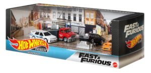 (Pre-venta) Hot Wheels Premium Collector Set Fast & Furious (Diorama)