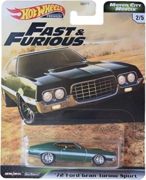 (Pre-venta) Hot Wheels Fast and Furious 72 Ford Torino Grand Sport
