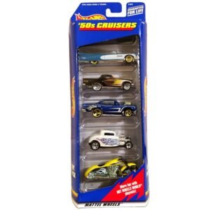 (Pre-venta) Hot Wheels 50s Cruisers 5-Pack
