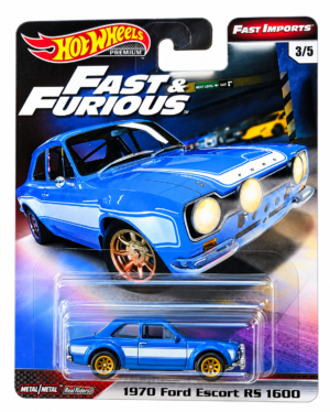 (Pre-venta) Hot Wheels 1970 Ford Escort RS1600 Fast and Furious