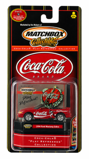 Matchbox Collectibles 1994 Ford Mustang Cobra Coca-Cola