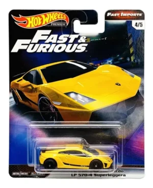 (Pre-venta) Hot Wheels Fast & Furious Lamborghini Gallardo Lp Superleggera