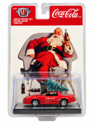 (Pre-venta) M2 Machines New Coca-Cola Christmas Collection 1985 CHEVROLET CAMARO