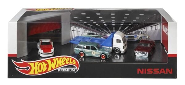 (Pre-venta) Hot Wheels Premium Collectors Nissan Set Diorama