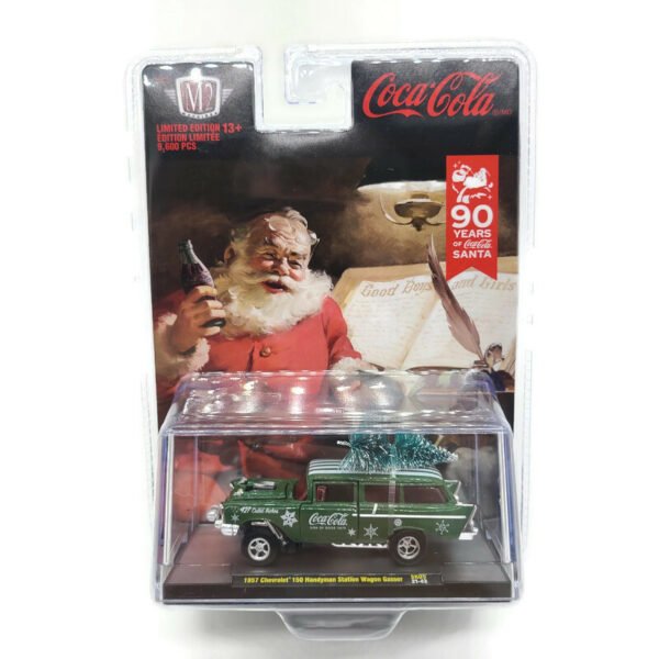 (Pre-venta) M2 Machines Coca Cola 1957 Chevrolet 150 Handyman Wagon Gasser