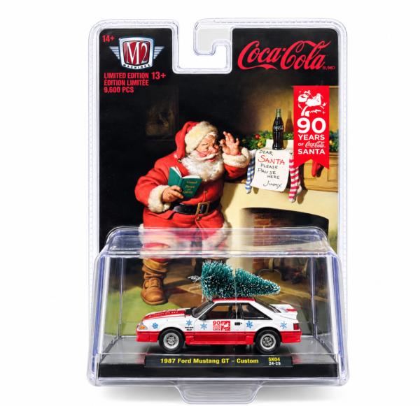 (Pre-venta) M2 Machines Coca Cola 1987 Ford Mustang GT Custom