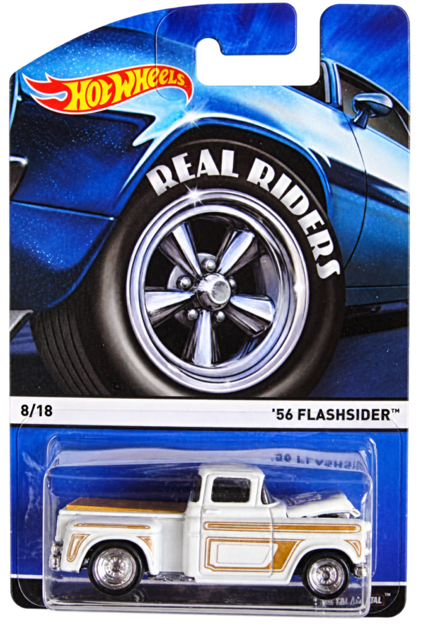 (Pre-venta) HOT WHEELS REAL RIDERS 2015 HERITAGE SERIES '56 FLASHSIDER