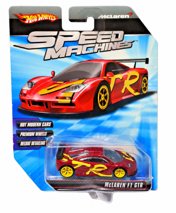 (Pre-venta) 2009 Hot Wheels Speed Machines McLaren F1 GTR