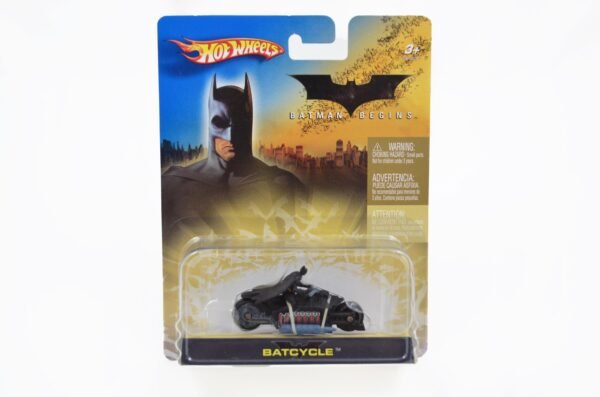 (Pre-venta) 2005 Batman Begins Hot Wheels Batcycle with Batman Figure