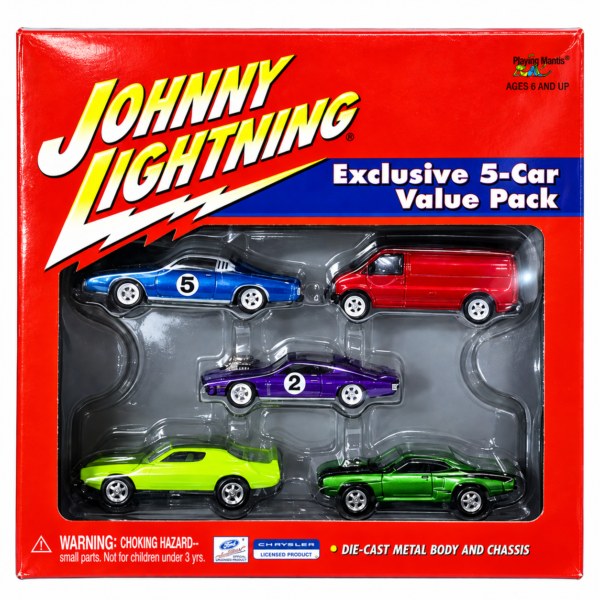Johnny Lightning Exclusive 5-Car Value Pack 2000 Playing Mantis